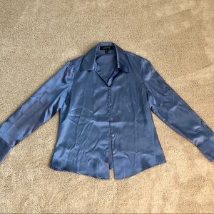 ⭐️Kasper Silk Button-down Blouse⭐️